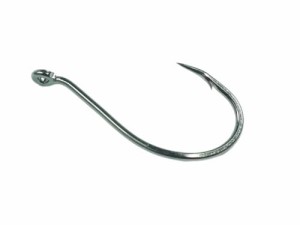 10 haków nr 4/0  CZARNY NIKIEL