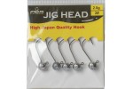 Główka jigowa 2g hak nr 2 z zadziorkami - 5 sztuk