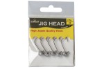 Główka jigowa 2,5g hak nr 2 z zadziorkami - 5 sztuk