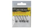 Główka jigowa 1,5g hak nr 4 z zadziorkami - 5 sztuk 