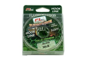 Materiał przyponowy Fluorocarbon SOFT Hook Line 25LB 20m - 100% SKUTECZNY (1)