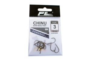 10 haczyków nr 3 CHINU łopatka