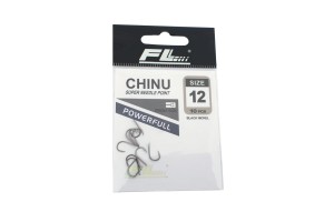 10 haczyków nr 12 CHINU łopatka 