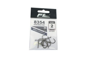 10 haczyków nr 2 mod.  8354  oczko 