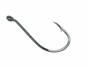 5 haków nr 10/0  CZARNY NIKIEL